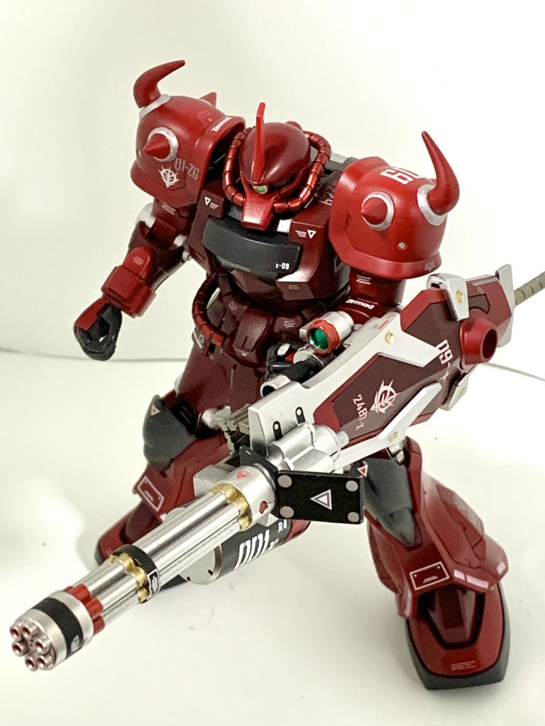 HGグフクリムゾンカスタム重装備–6枚目/制作者：Lieeze