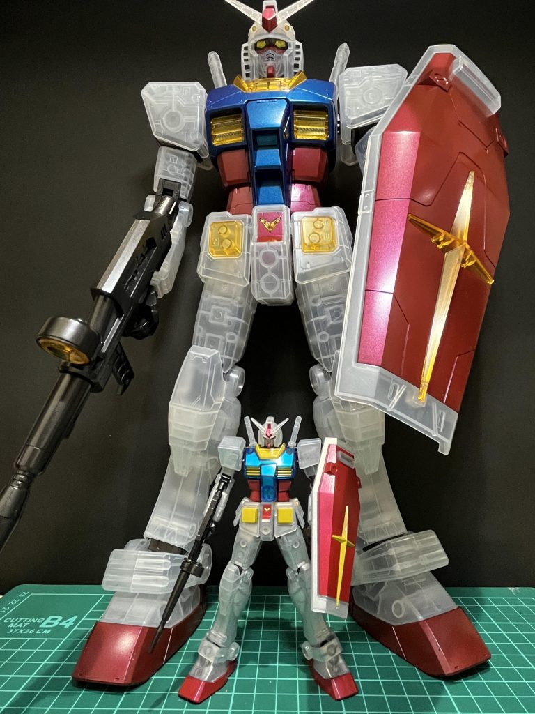 エントリーグレードと比較。デカすぎ💦置き場所困ってます。