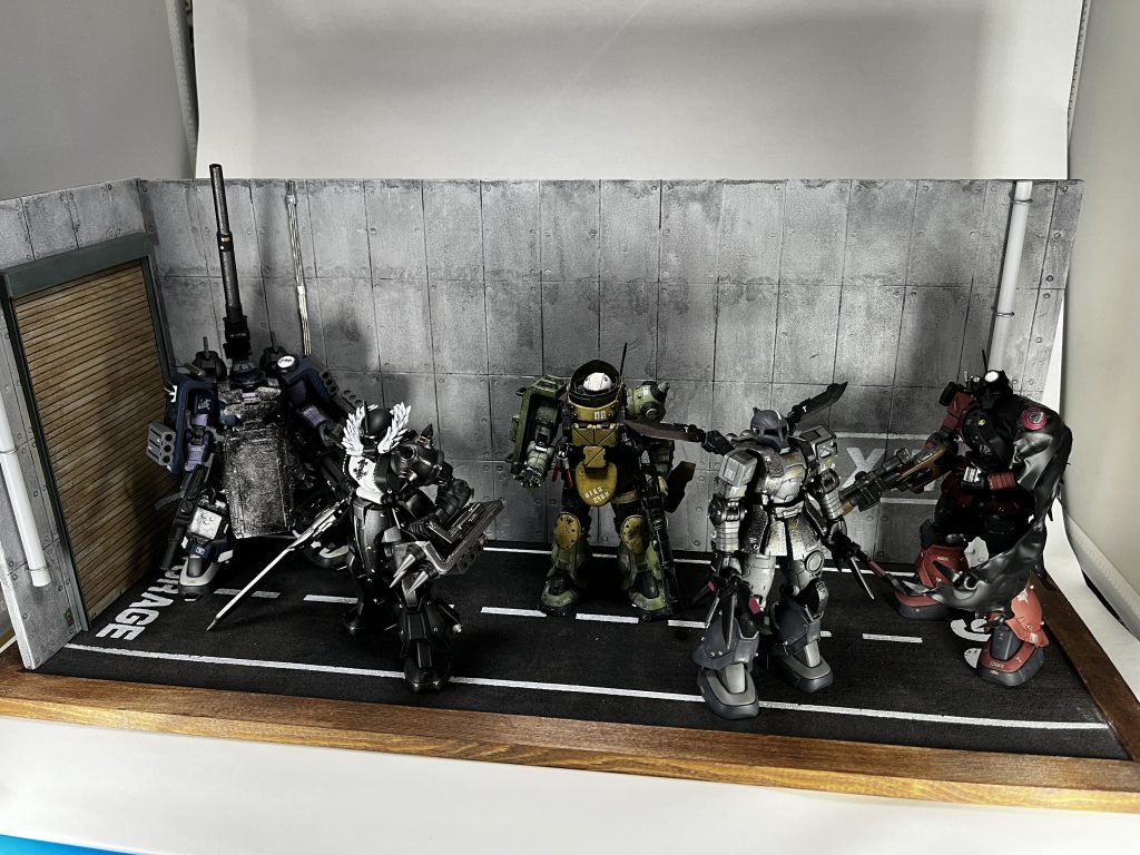 というわけで今度こそザクレンジャー企画、終了です。ガンスタを始め、いろいろな反響をもらったことでジオラマだけでなく、それぞれの機体でもやろうとしてなかったことが出来る様になってきて、今めちゃくちゃガンプラが楽しいです。よろしければそれぞれのザクレンジャーたちも見てやってください!ザクレンジャー①【夜天】ザクレンジャー②【殲滅】サクレンジャー③【狙撃】ザクレンジャー④【剣撃】ザクレンジャー⑤【指揮】今後も皆さんから刺激をもらいながらたくさん作って行きたいと思います。ご覧いただきありがとうございました!よろしければいいね!、コメント等よろしくお願いします!