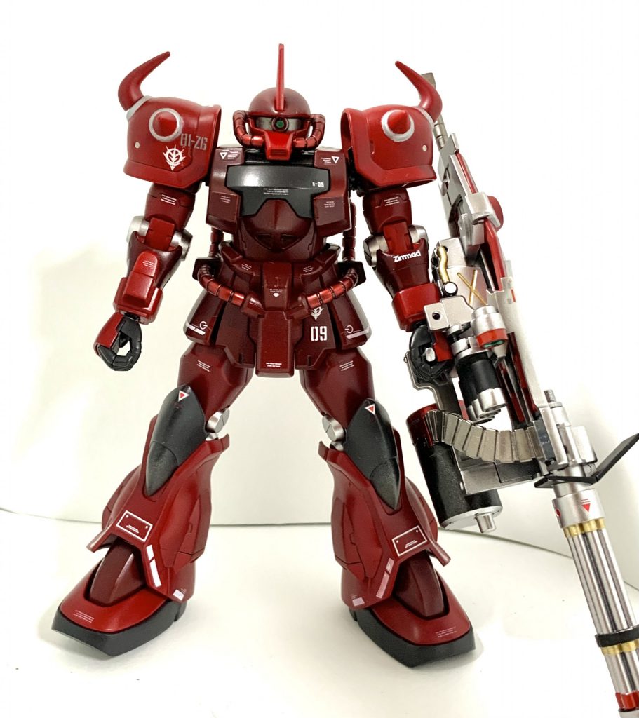 HGグフクリムゾンカスタム重装備–8枚目/制作者：Lieeze