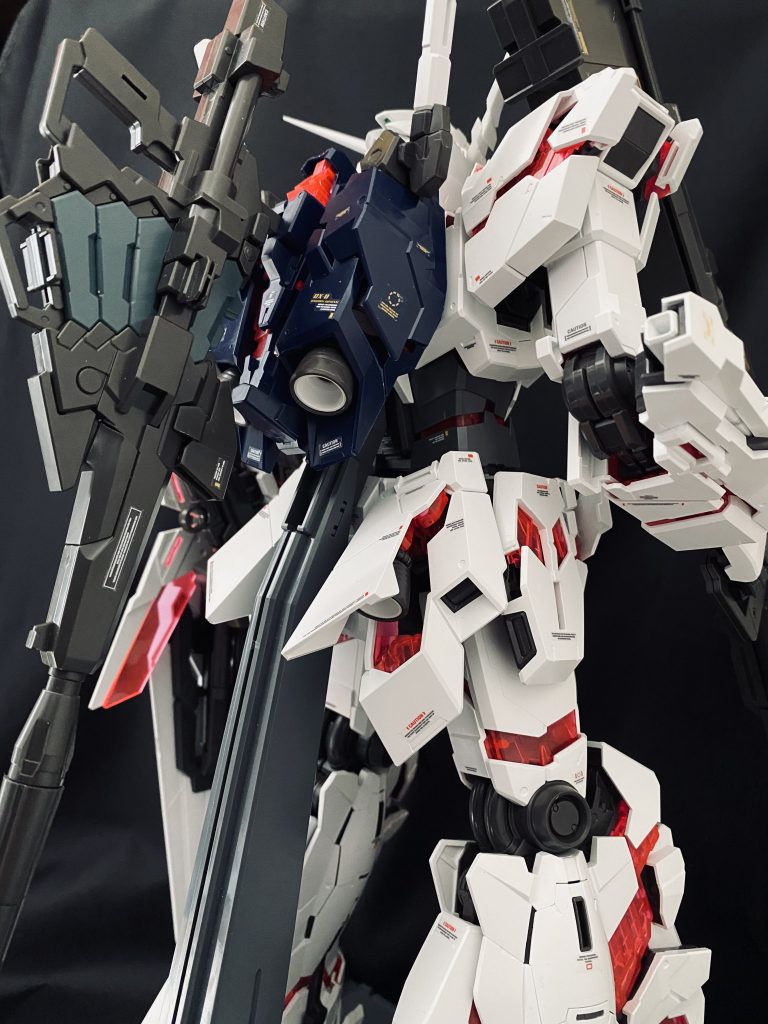 斜め下からの後ろ姿、カッコ良すぎて堪りません！ご覧頂きありがとうございましたm(__)m次回も積みプラ崩しに勤しみます！次もPGにしようかな…