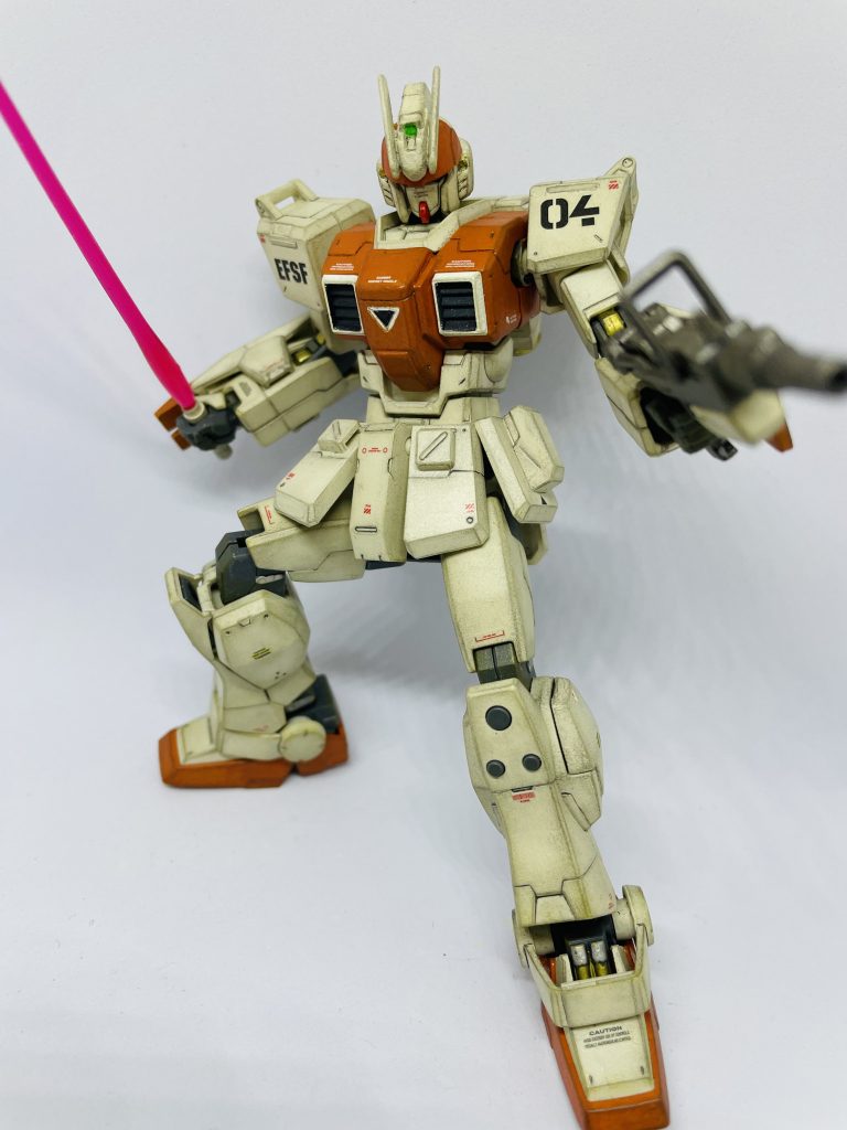 軽装での戦闘もアリです!機動性は陸ジムだけどね!