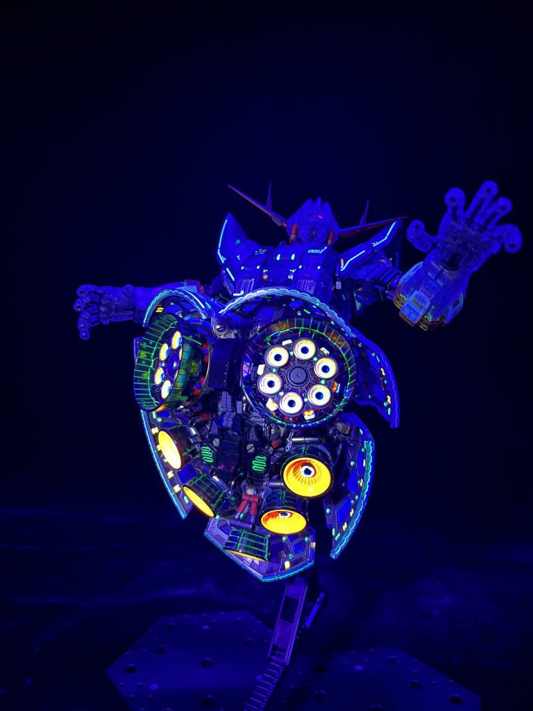 ガンダムベース限定　RG ジオング　クリアカラー–3枚目/制作者：SHΩmodeling