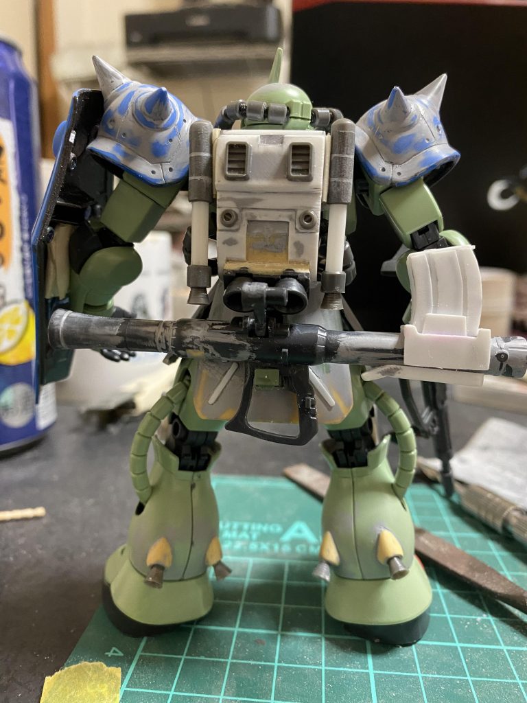 バズーカ焦げるからバーニア削除しました