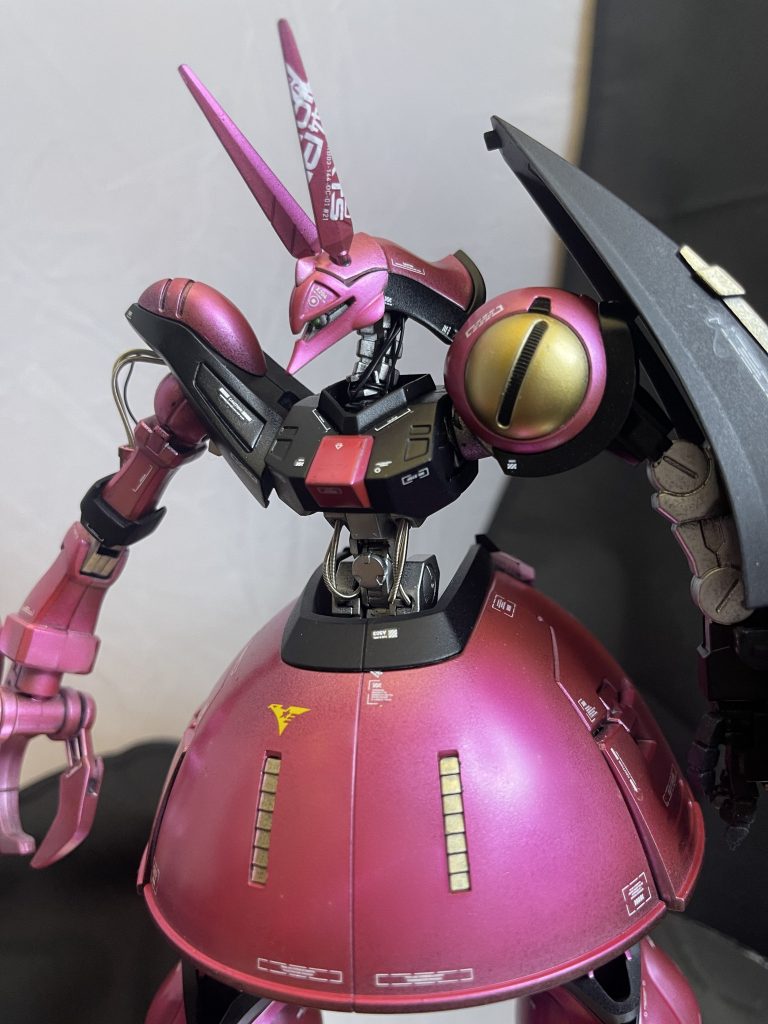 HG バウンドドック ゲーツ・キャバ専用機 オリジナルカラーリング全塗装、メタリック塗装、小改造)–3枚目/制作者：ゆーり(ロールシャッハ1号CV)