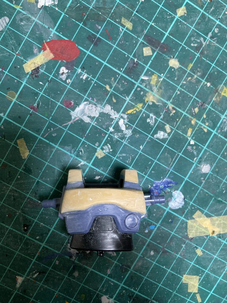 パテ持ってみました。バランスが微妙…