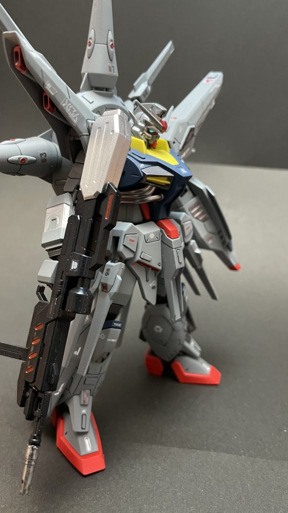 キットのベースはフリーダム、ストフリを使用して可動域の拡大も行っております