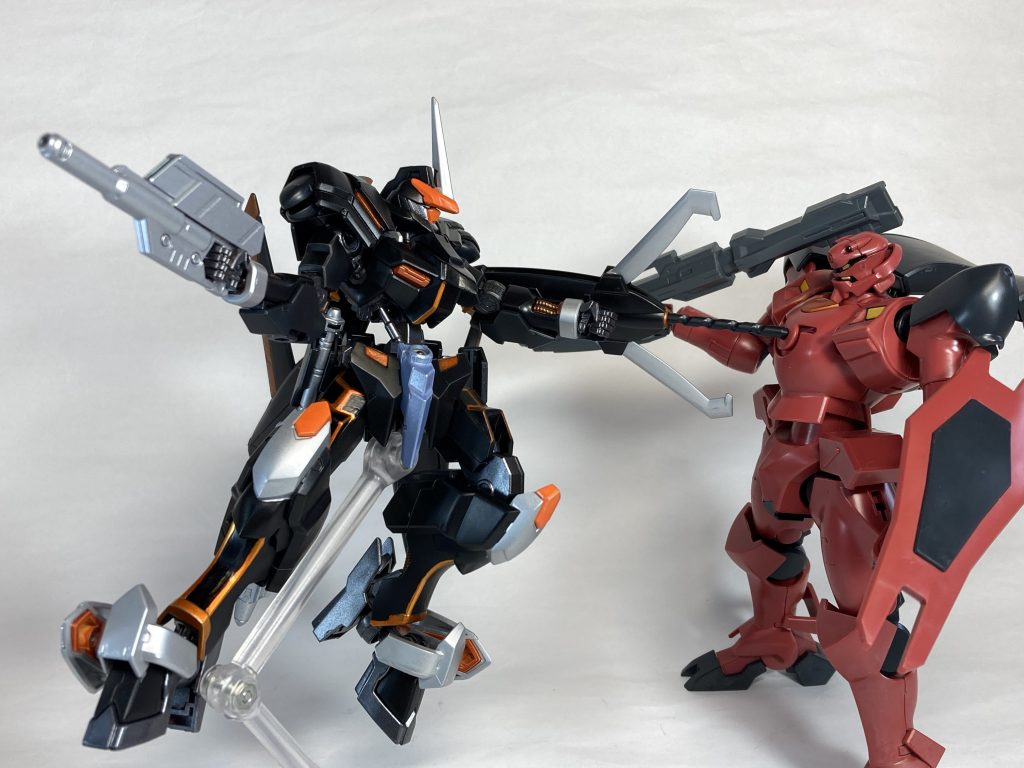 端白星の武装はそのまま普通に使えます。ゴーストには似つかわしいえげつない武装もありますがこれはこれでかっこいい✨