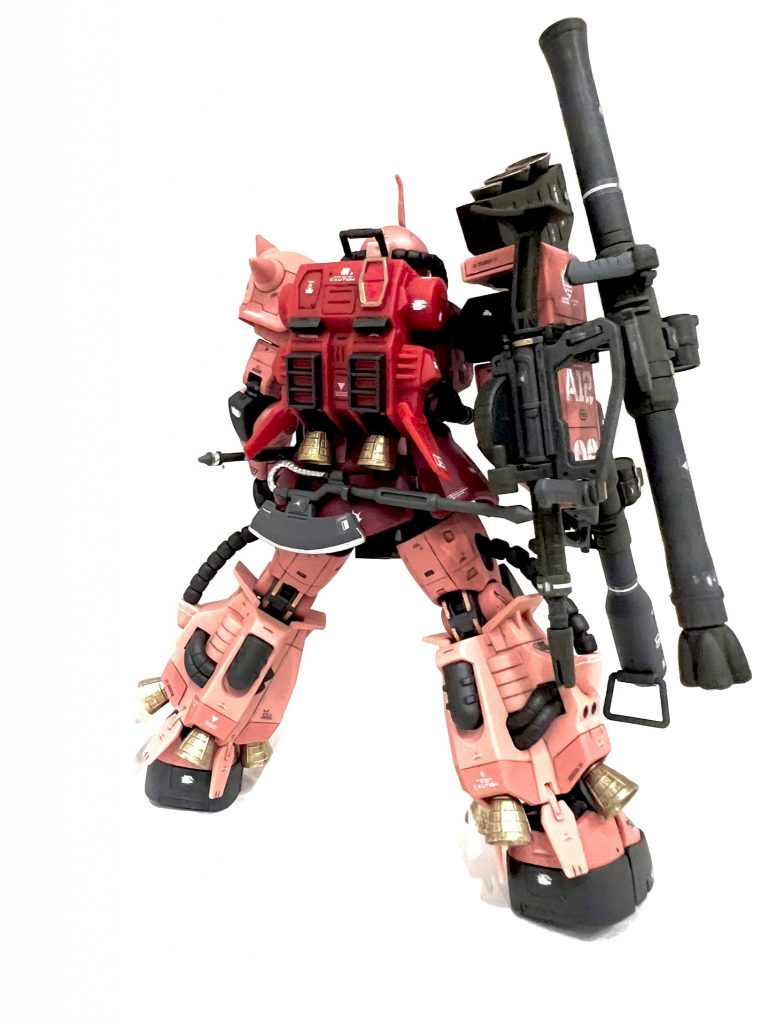 RG 高機動型ザク2 チームモンストルカスタム–2枚目/制作者：陸戦型やっくん