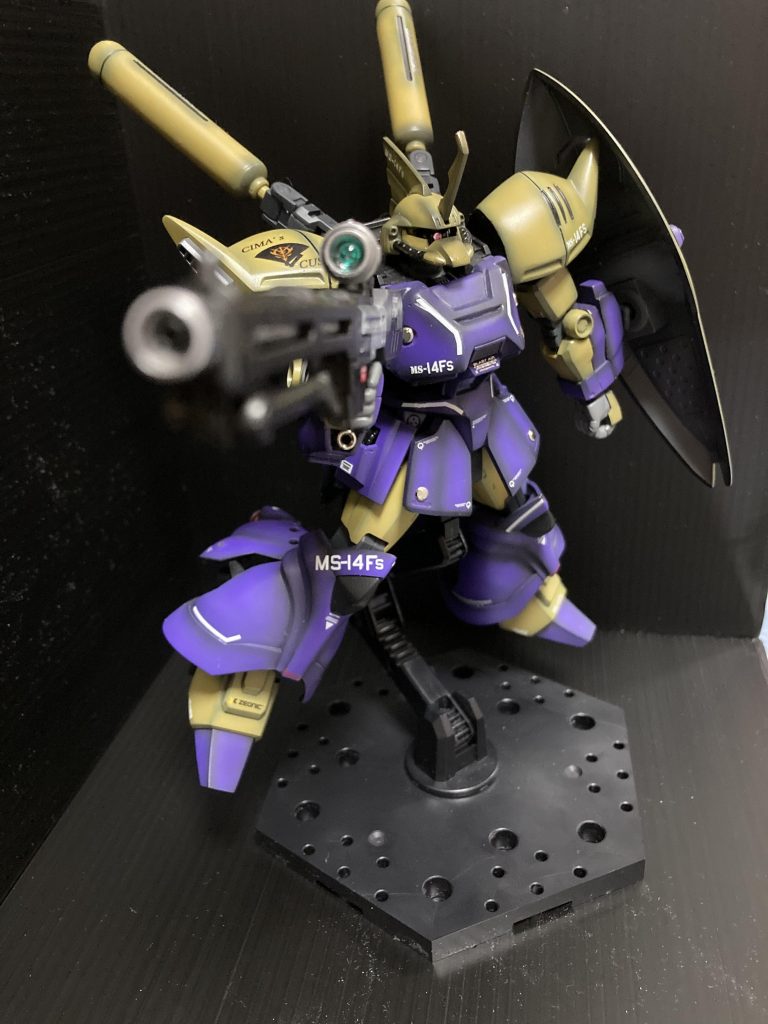 射撃ビームライフルのドラムがどうしてもイヤで変えました