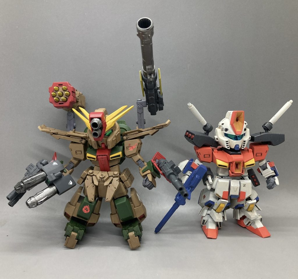 例によって背の高さは他のダブルゼータ系と合わせてます。