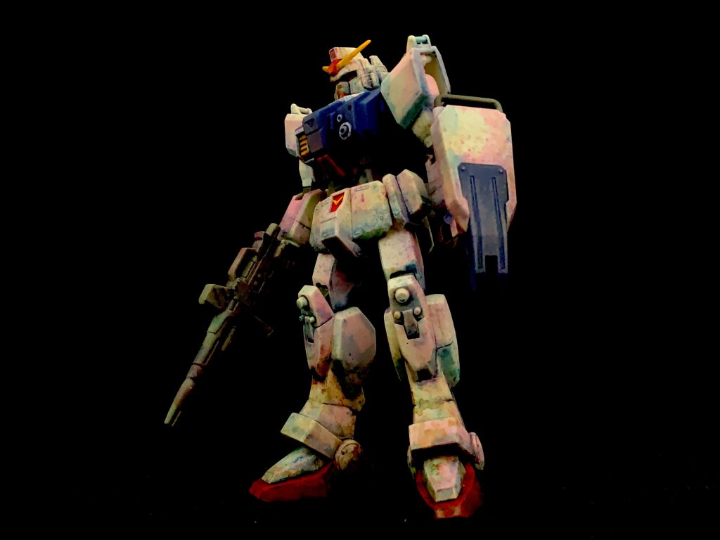 バランスを見ながら、味が出るように繰り返し全体にMR.ウェザリングカラーを乗せました。👇塗装動画はこちら👇https://youtu.be/v2wItxfJ7PE