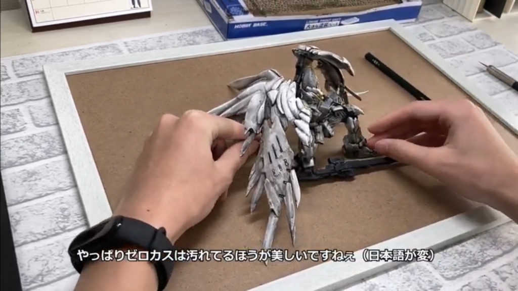 ゼロカスを汚しジオラマで供養するだけ - ニコニコ動画 (nicovideo.jp)【ガンプラ製作】ウイングゼロを汚し、ジオラマに供養するだけの動画 【ウイングガンダムゼロEW】 - YouTube制作過程を動画にしました。楽しんでくれたら幸いです。あと、みんな意外と知らないんですけど実はチャンネル登録って無料なんですよ。だからしないと損なんですけどみんな何故かしないんですよね。チャンネル登録お願いします。最後まで閲覧ありがとうございました。