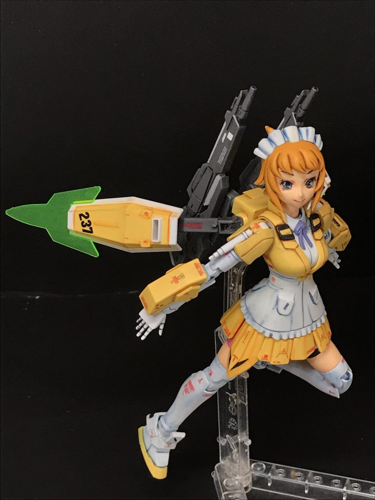 説明書に載っているポージング参考