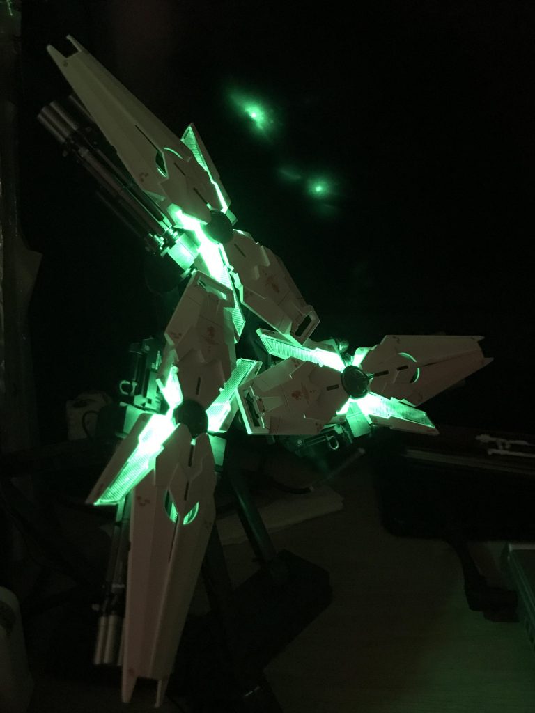 シールドファンネルも綺麗です。