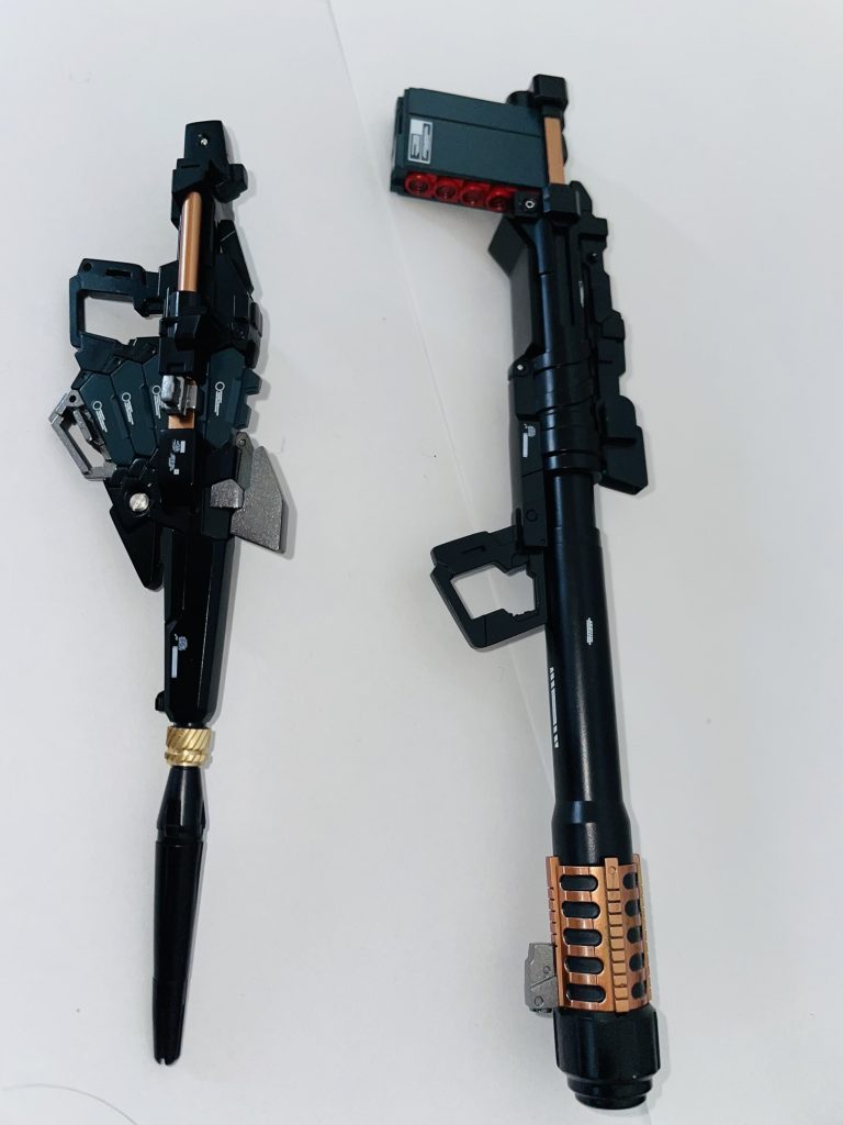 武器類は少し配色がくどかったかもしれませんww