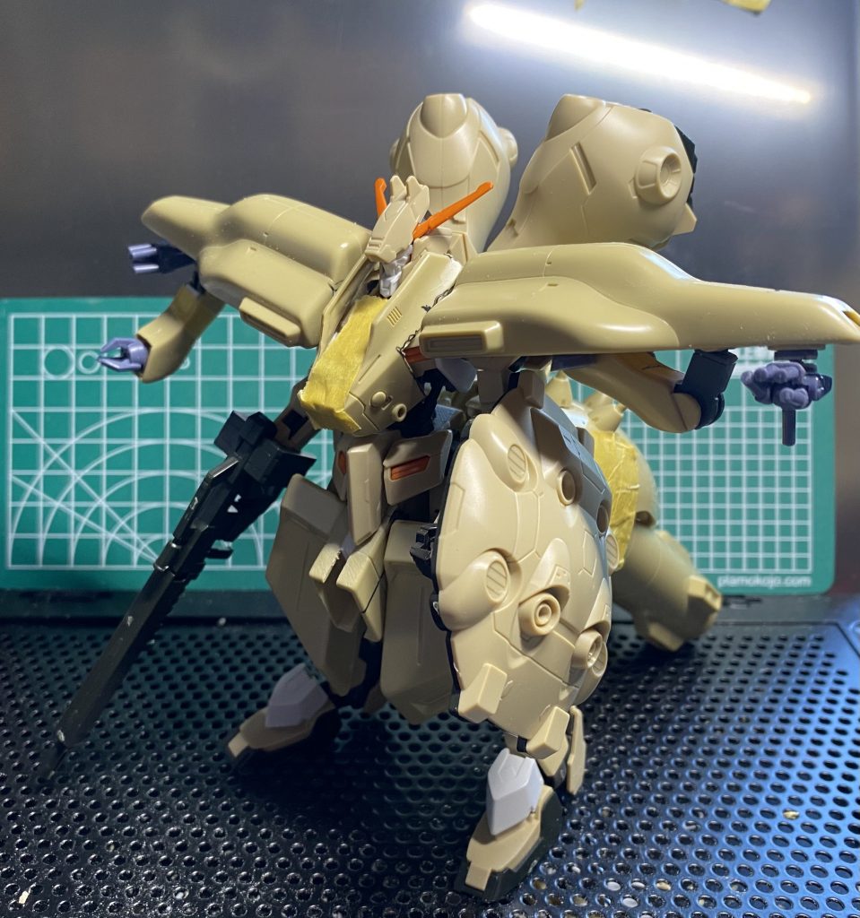 ミキシングがおおむね完了した状態