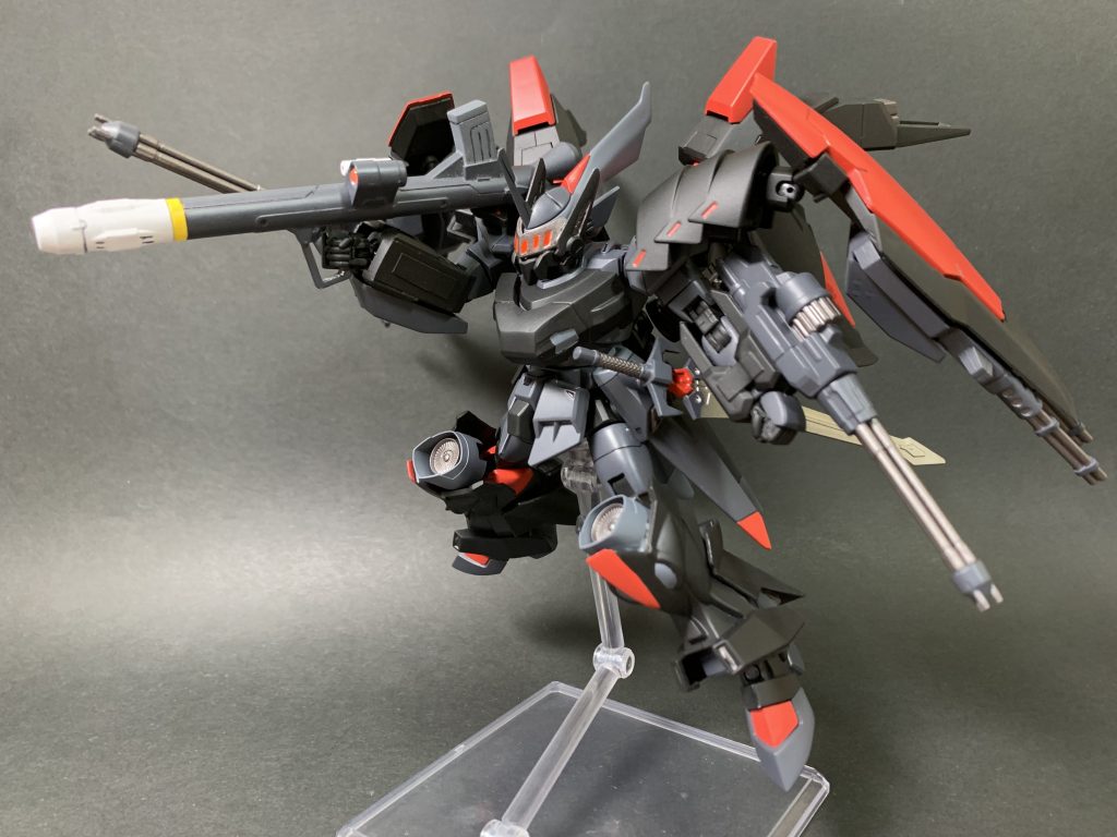 キャトゥス500mm無反動砲。オプションとして装備します。やっぱZAFTといえばこの武装ですよ。