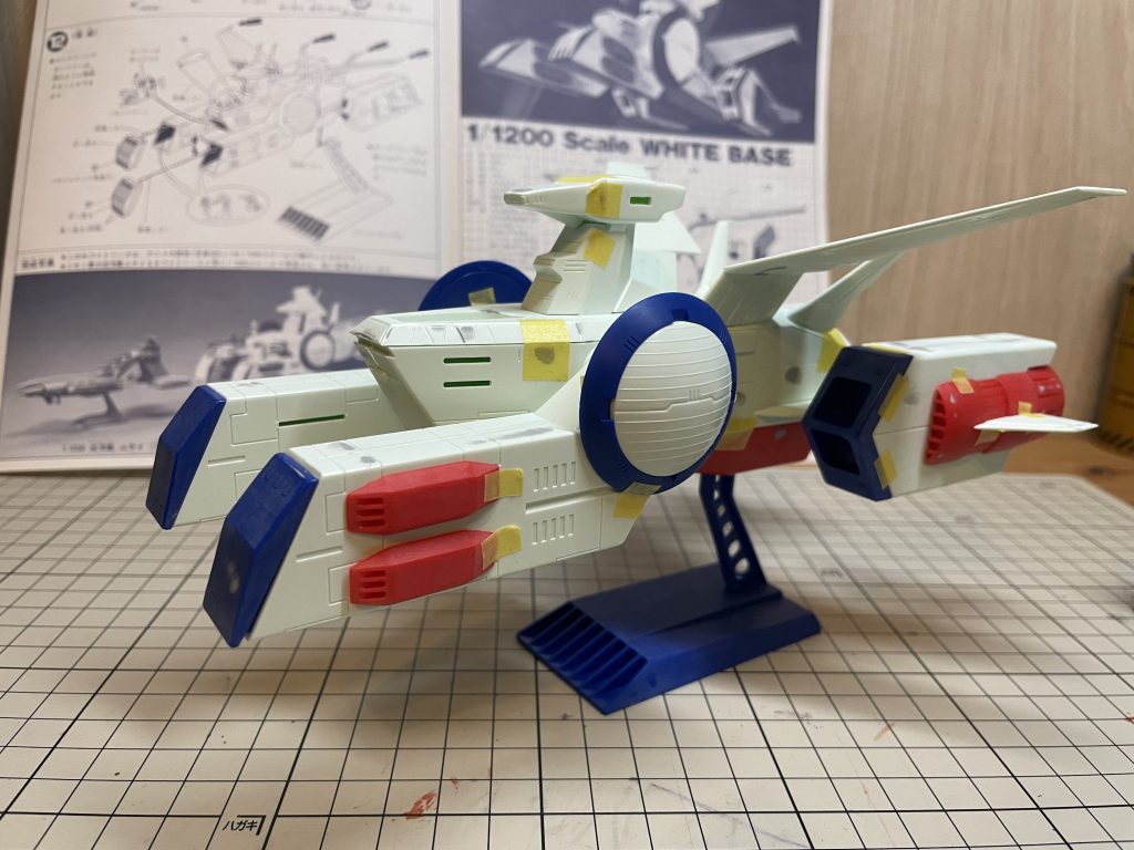 旧キット　ホワイトベース–9枚目/制作者：ogagaga