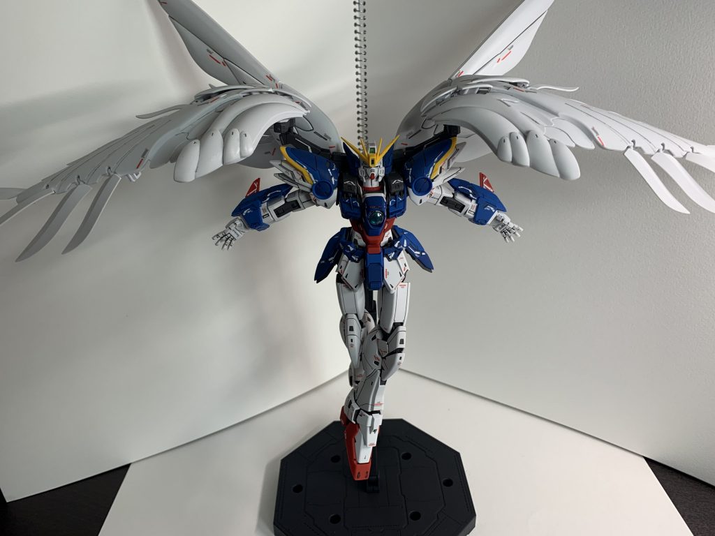 羽展開。でけぇ