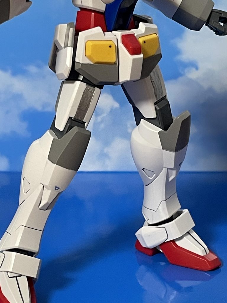 膝パーツの「ここ外せそう」という感じの筋彫りをイメージしてたけど、私はまだ……未熟！！