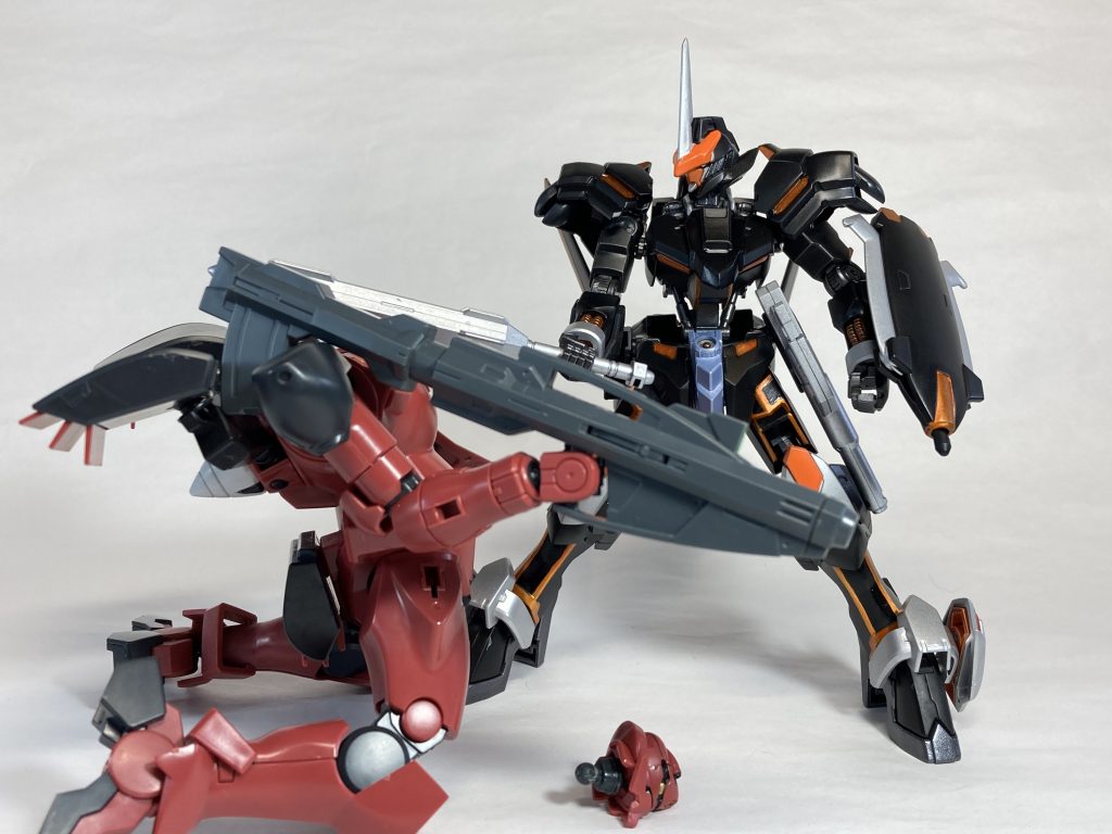 端白星の武装はコンパクトだから撮影しやすいです👍