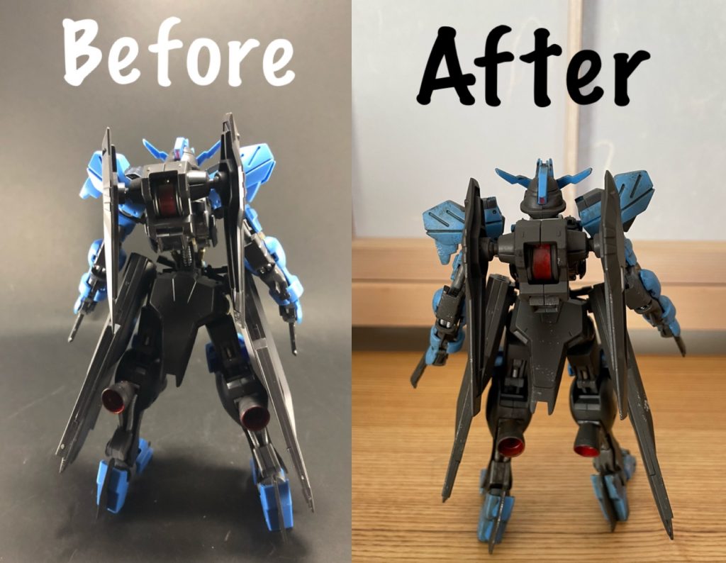 バックショットのビフォーアフター！