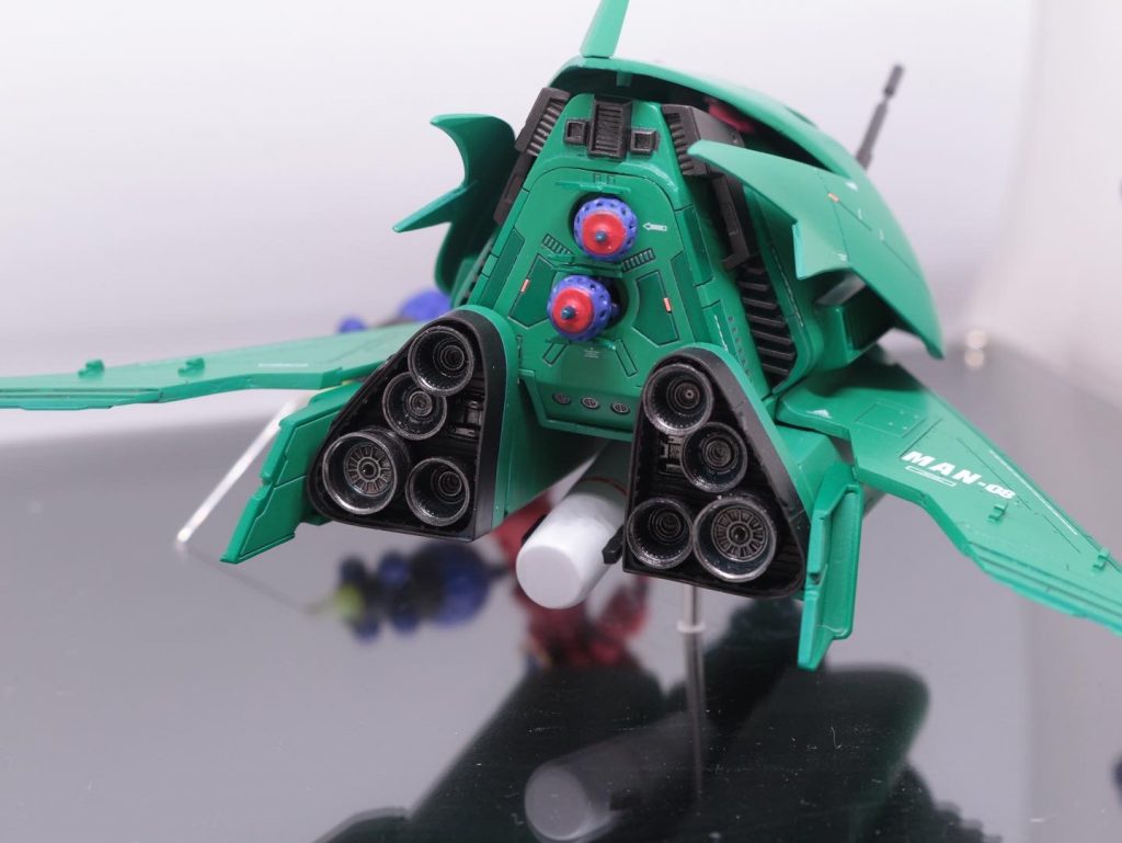 バーニアタンクは大型化しバーニアの数を増やしました。プロペラタンクを増設