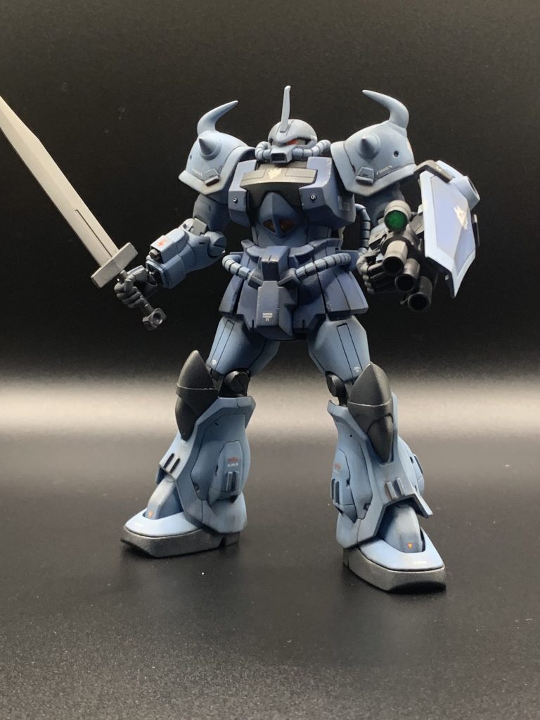 HGグフカスタム ファレホ全塗装–3枚目/制作者：MR.T