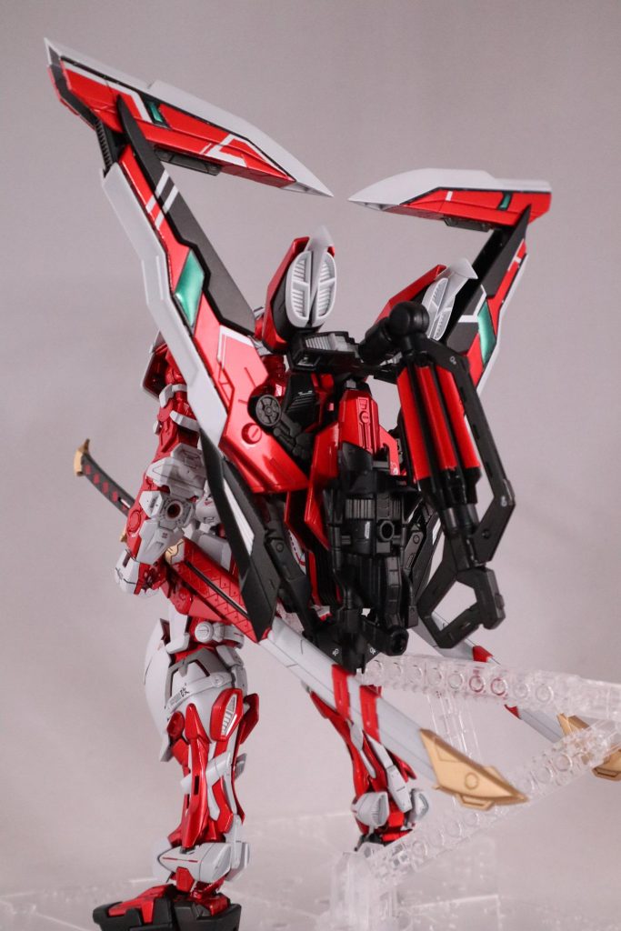 デルタフォーム。ホントは刃も可動出来る様にしたかったのですが時間の都合で却下。