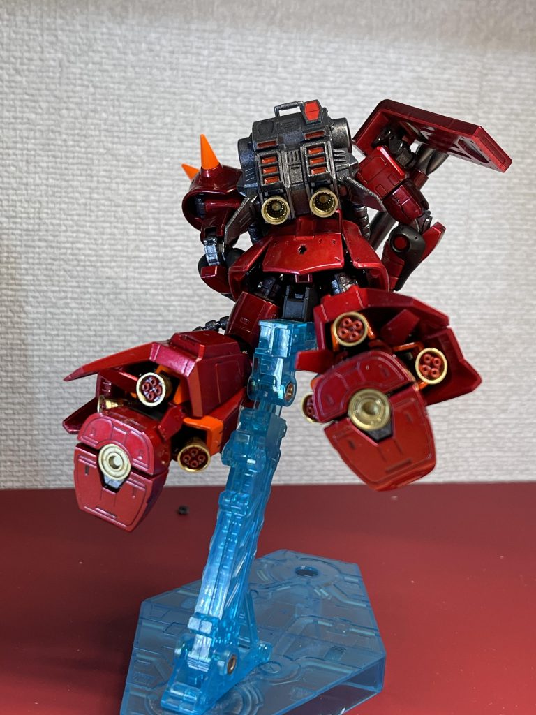 スラスター盛り盛りのバックショットはお気に入りです