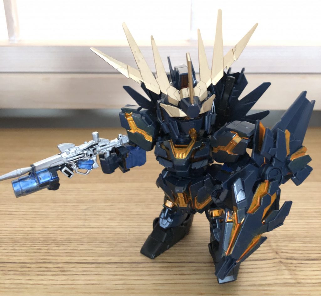 直塗りなのでムラがありますが、及第点かなと思います。