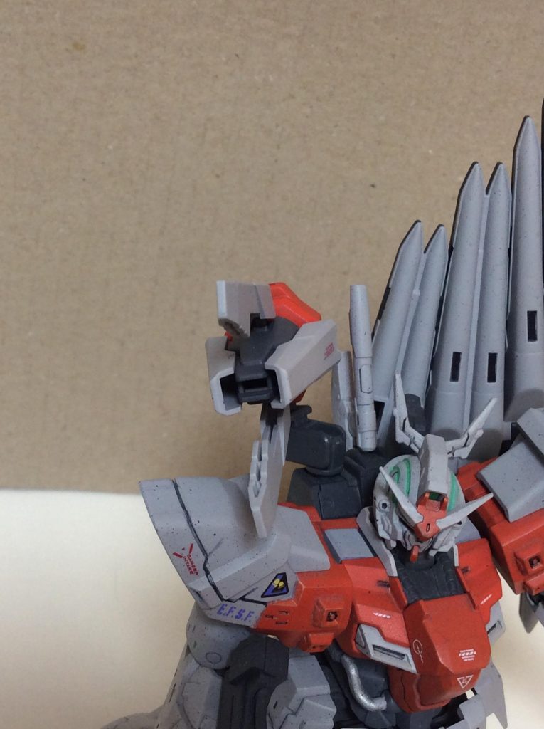 メガビーム砲収束モード。射速と貫通力に優れています。