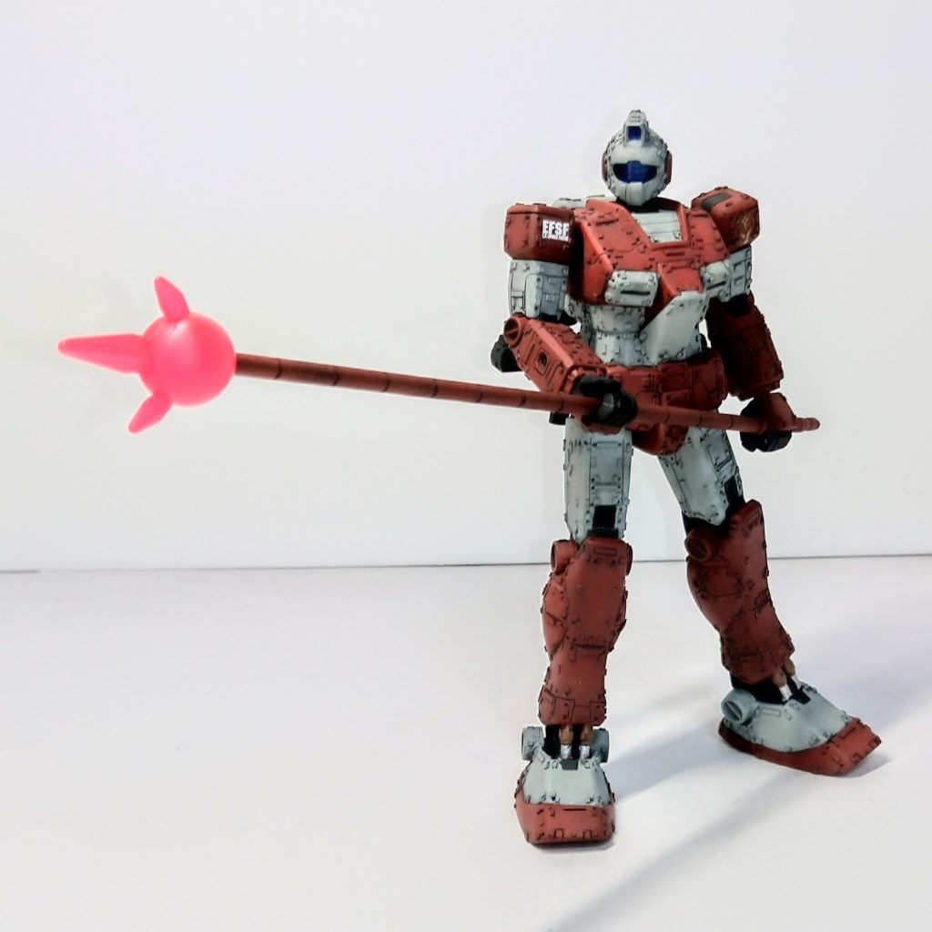 いつものディティールの追加、再塗装、墨入れ、汚し、武装の追加のメニューになります！