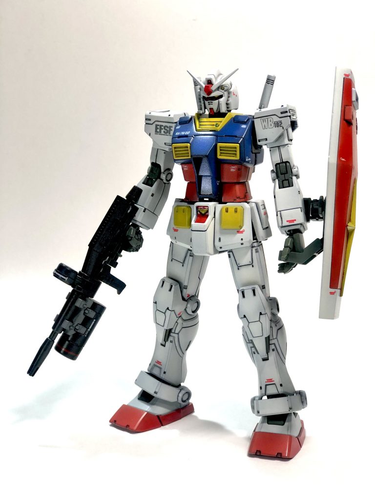 ガンダムエース付録にスーパーナパームがありましたので使って見ました。