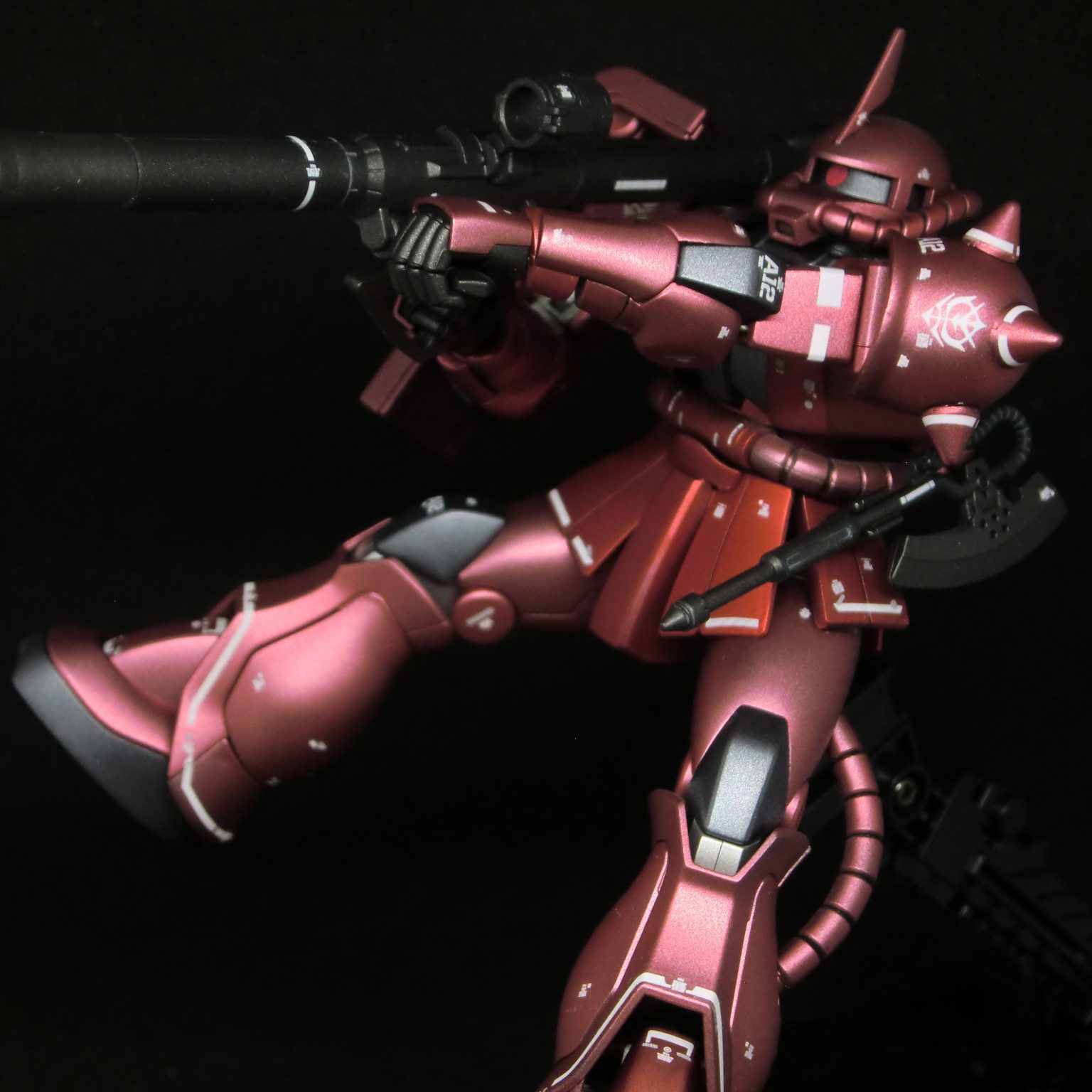 PHASE-07 「赤い彗星」 HGUCシャア専用ザクⅡ｜TGさんのガンプラ作品