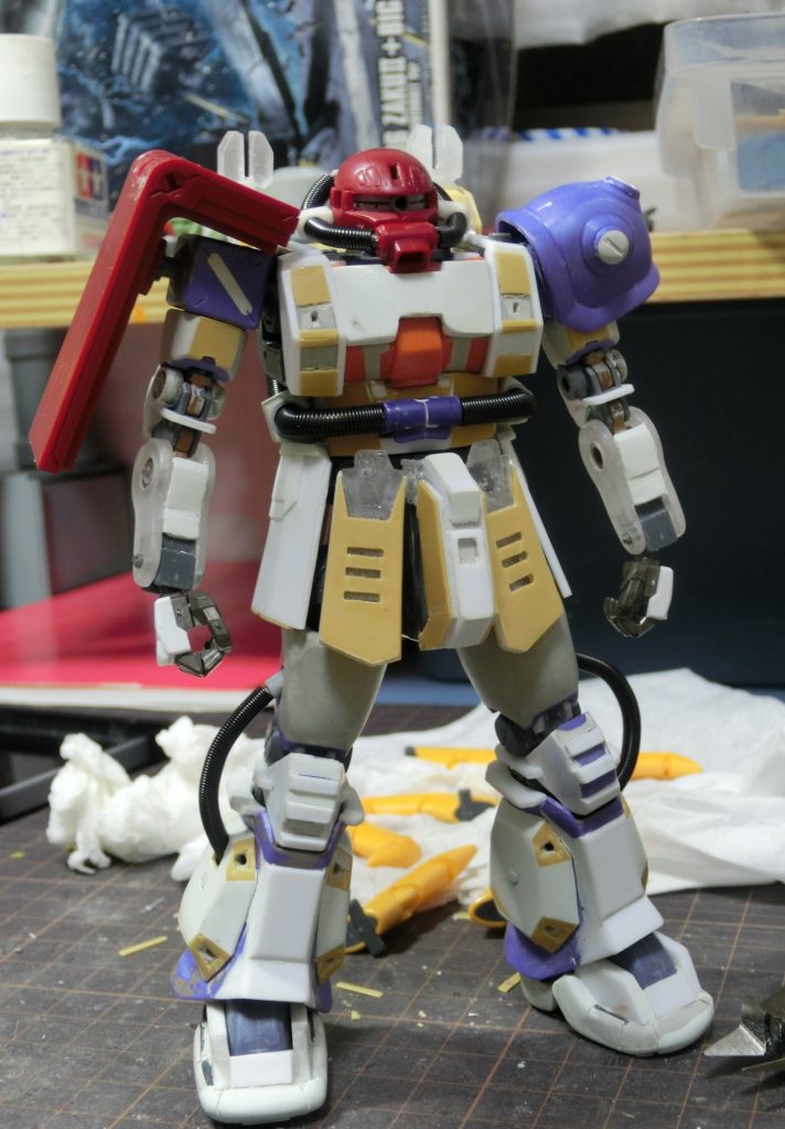 塗装前はこんな感じです。