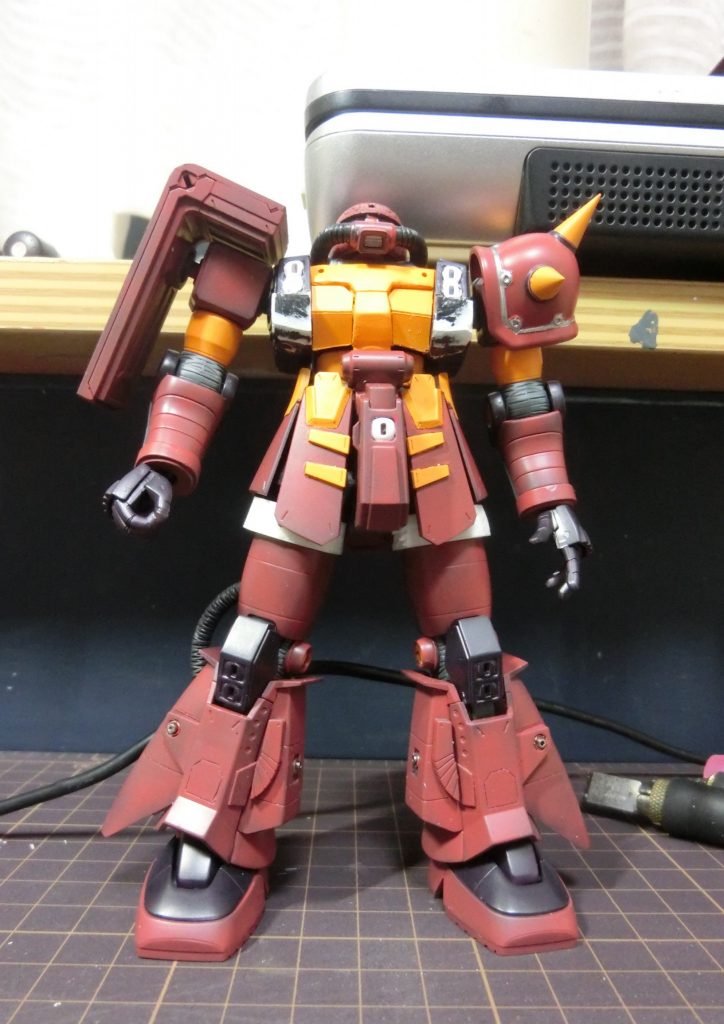 結構、延長しました。