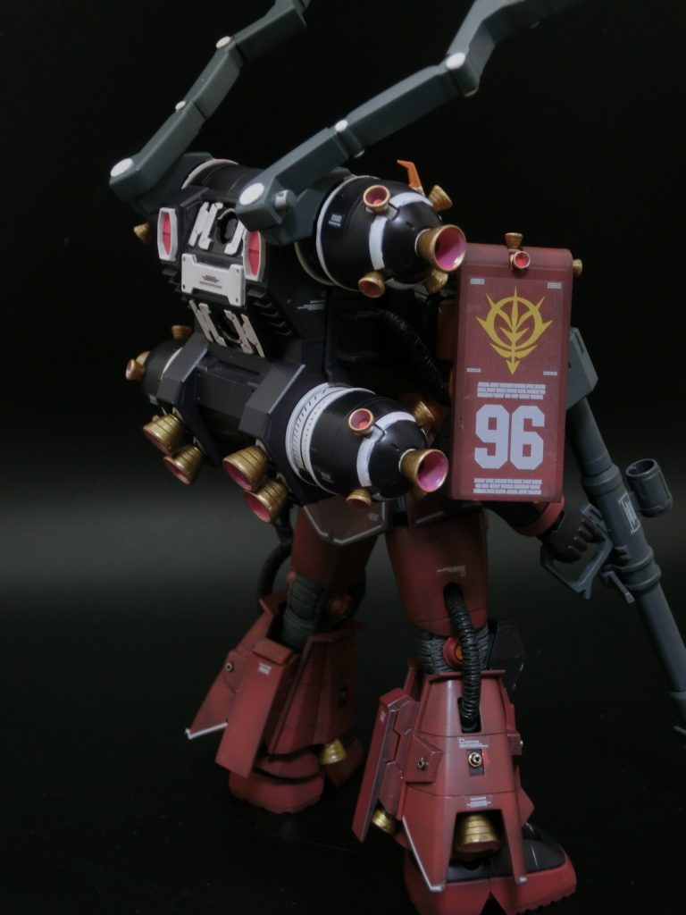 リュックサックの塗り分け大変でした。