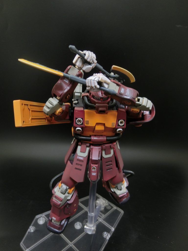 ザク1機でペガサス級を落とすシーン!