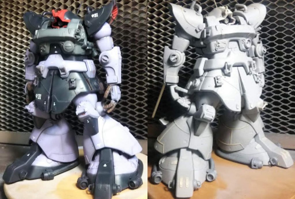 塗装後デカール貼り付け(~O~;)