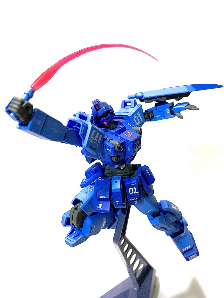 HG ブルーディスティニー1号機–2枚目/制作者：陸戦型やっくん