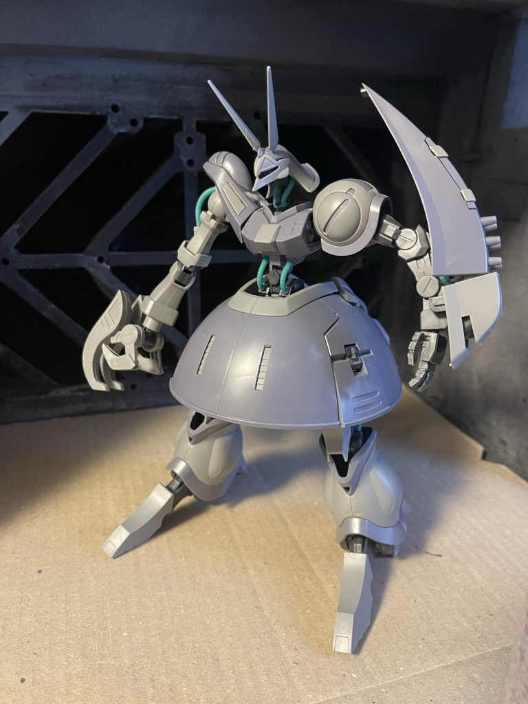 HG バウンドドック ゲーツ・キャバ専用機 オリジナルカラーリング全塗装、メタリック塗装、小改造)–4枚目/制作者：ゆーり(ロールシャッハ1号CV)