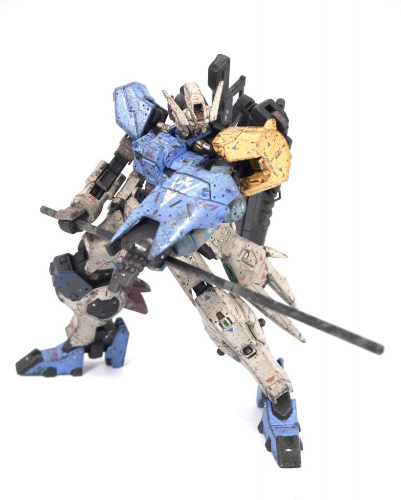 取り回しが悪いし当たらなそうなデモリッション・ナイフに代わる近接戦闘武器『鉄の棒』『少林寺』のイメージ