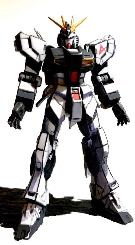 エッジに黒線を引くのが予想以上に大変で挫けそうになりました。反対に影をグレーや黒で塗るのは新鮮な体験で楽しかったです。