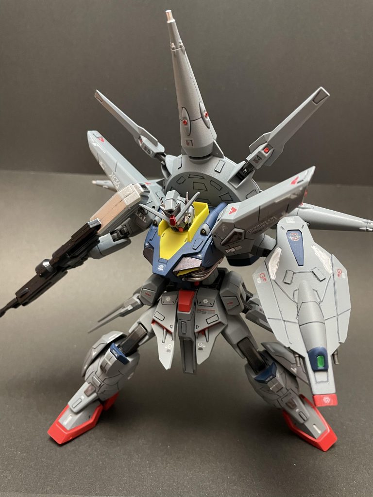 HGプロヴィデンスの可動は絶望的でしたが、最近のキットを移植したので、問題なく動かすことが可能になりました