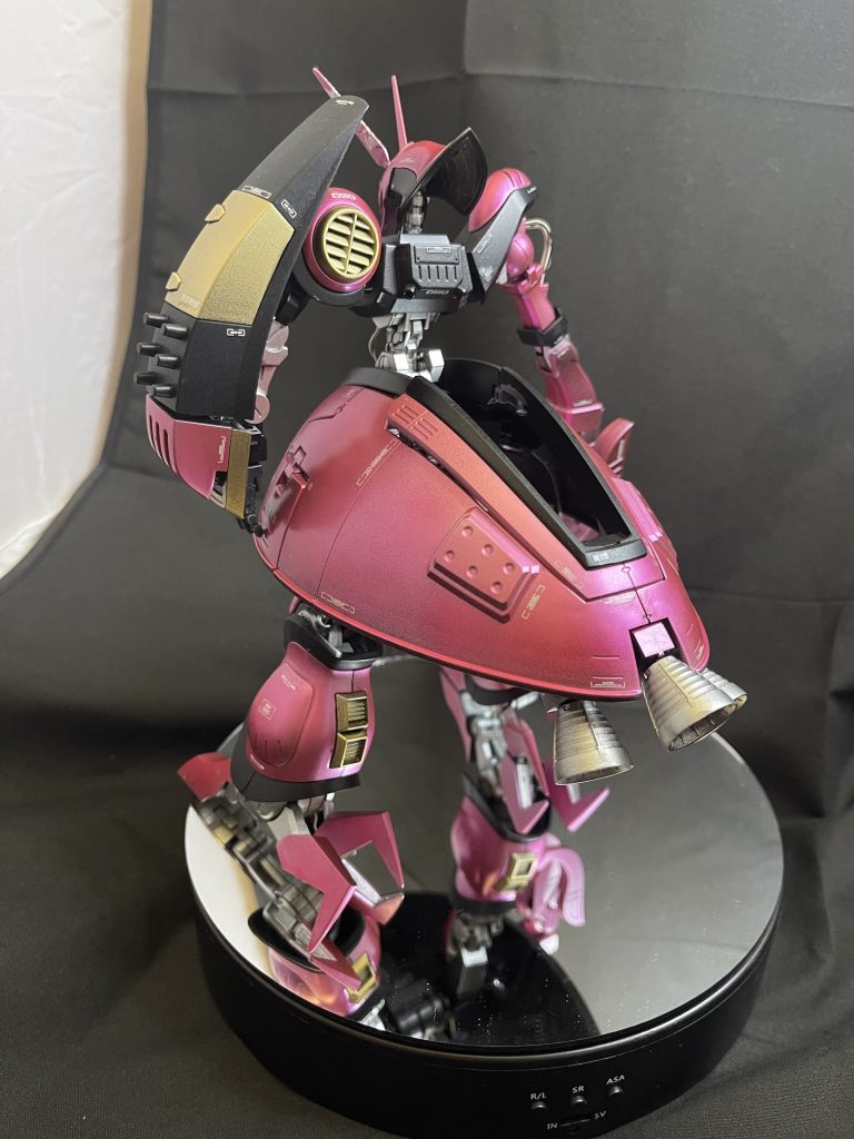 HG バウンドドック ゲーツ・キャバ専用機 オリジナルカラーリング全塗装、メタリック塗装、小改造)–2枚目/制作者：ゆーり(ロールシャッハ1号CV)