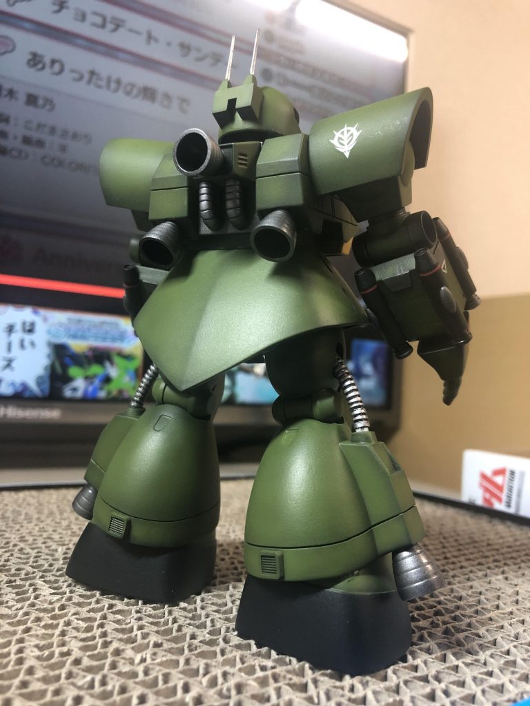旧キット Zタイプザク–3枚目/制作者：ジョニー服部