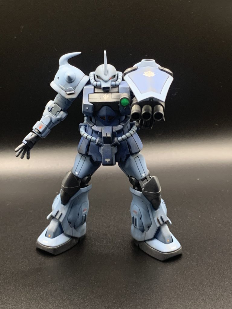 HGグフカスタム ファレホ全塗装–5枚目/制作者：MR.T