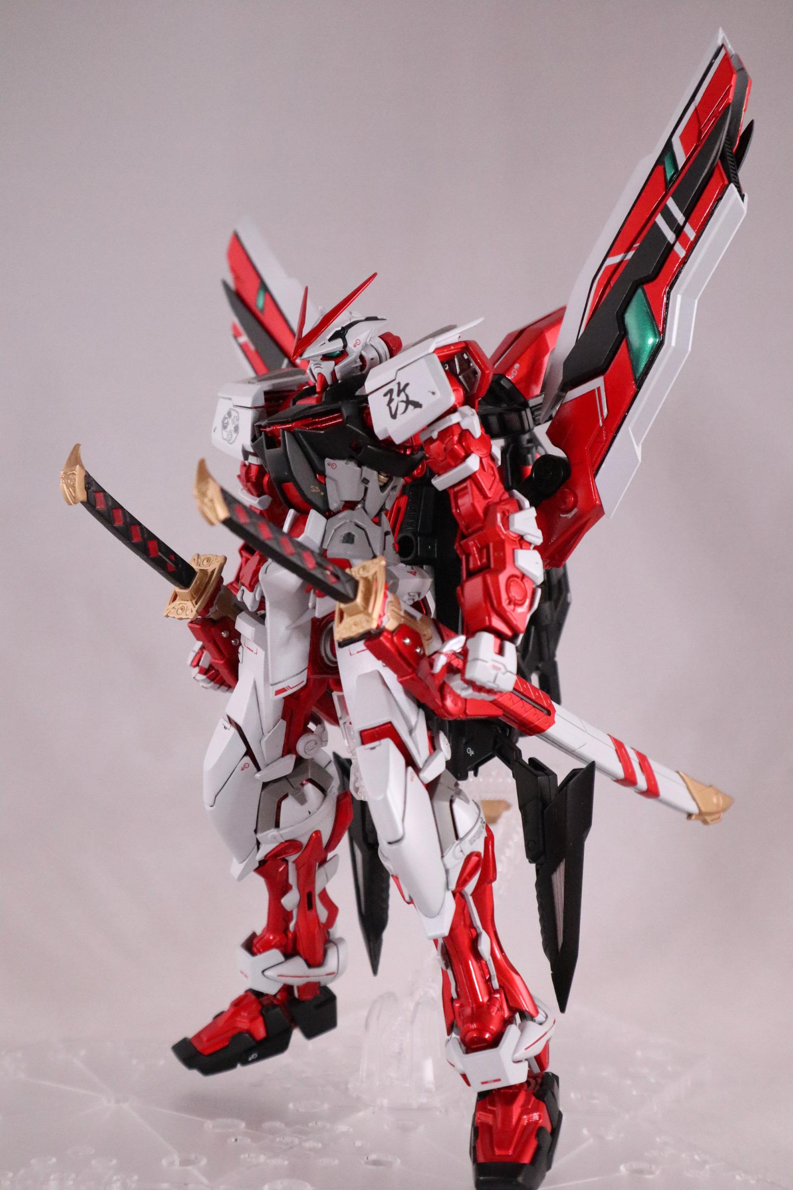 MG アストレイフライトユニット 全塗装完成品 - プラモデル